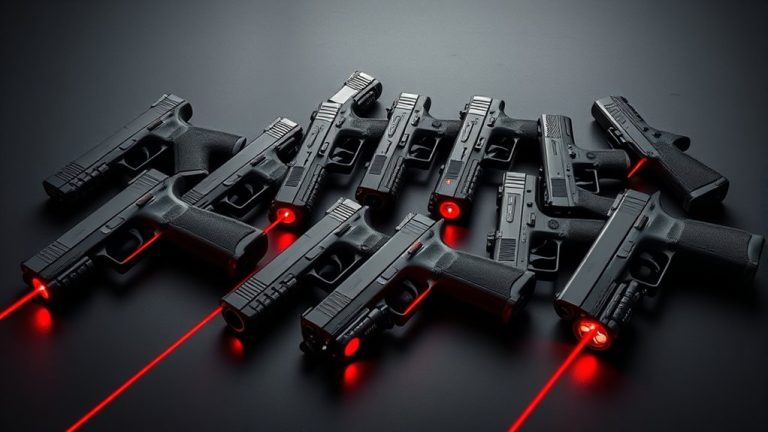 top pistol laser lights