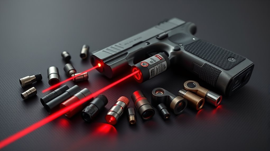 top pistol laser selections