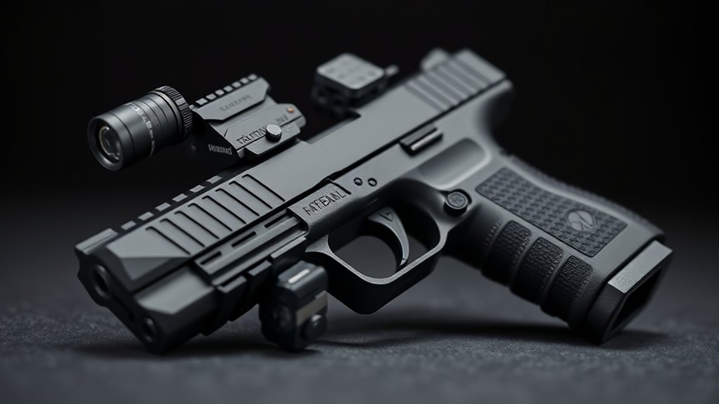 top pistol rail accessory guide