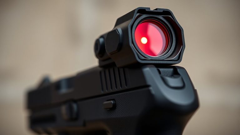top pistol red dot sight