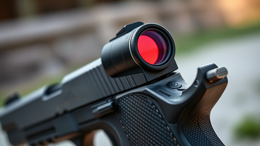 top pistol red dot sights