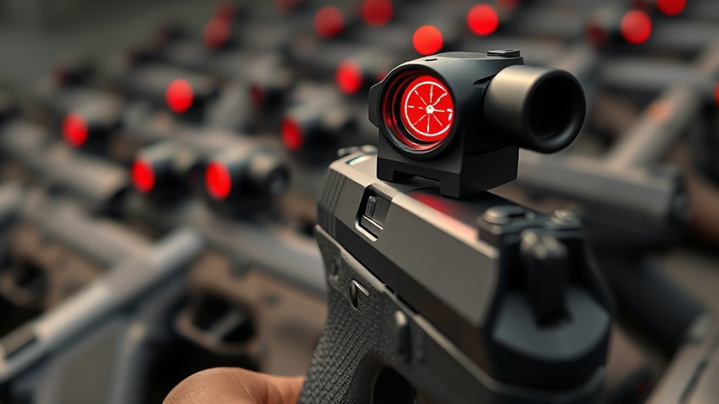 top pistol red dot sights