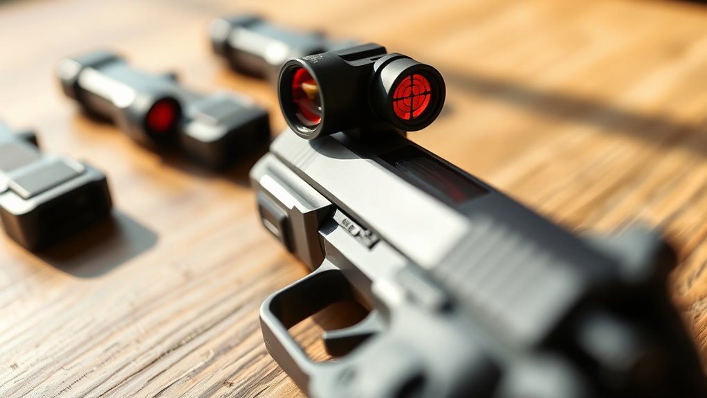 top pistol red dot sights