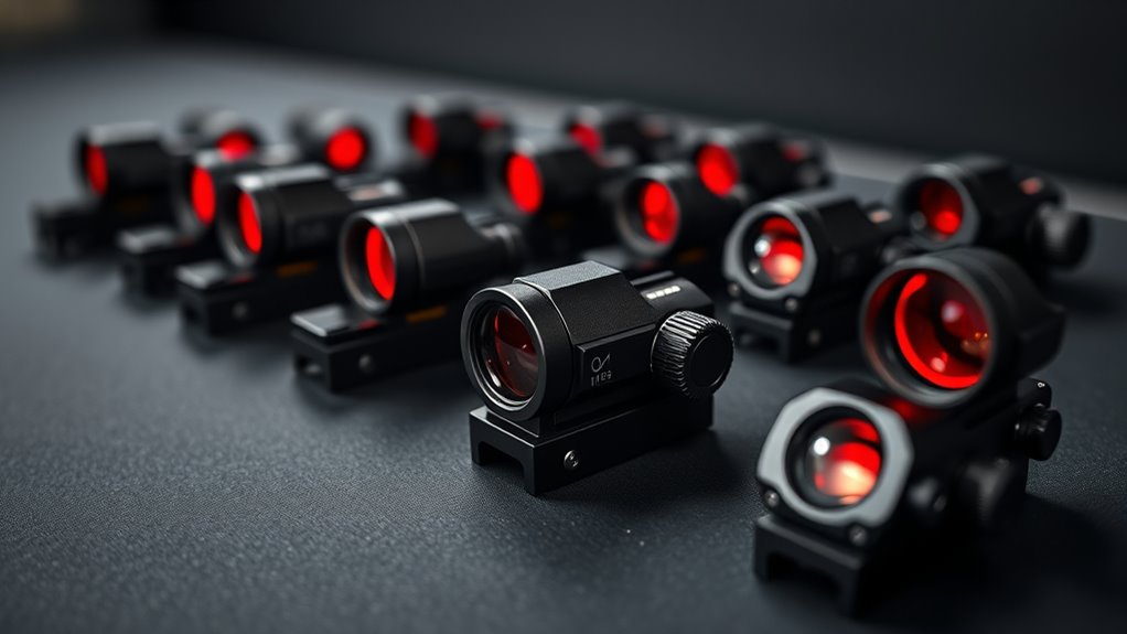 top pistol red dot sights