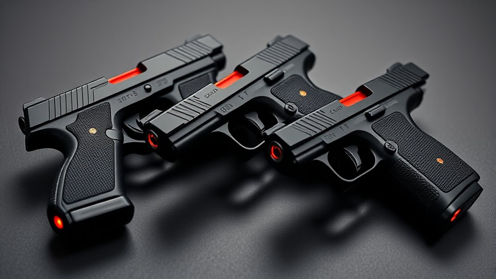 top pistol red dot sights