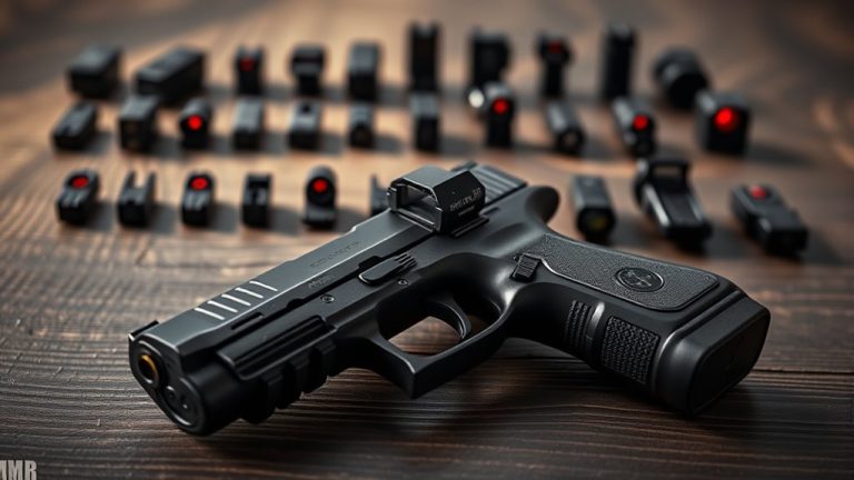 top pistol red dot sights