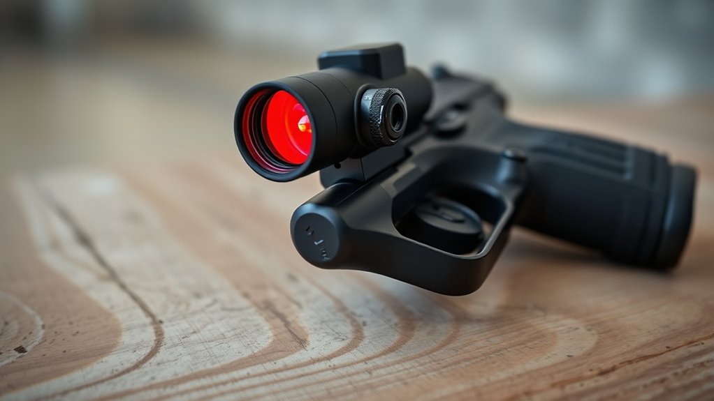 top pistol red dots