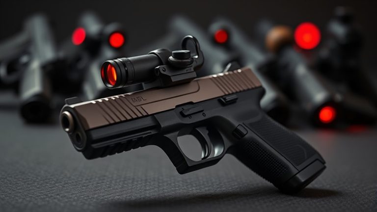 top pistol red dots