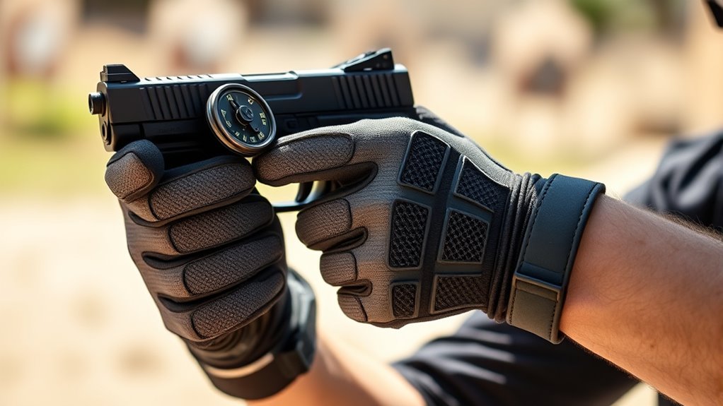 top pistol shooting gloves