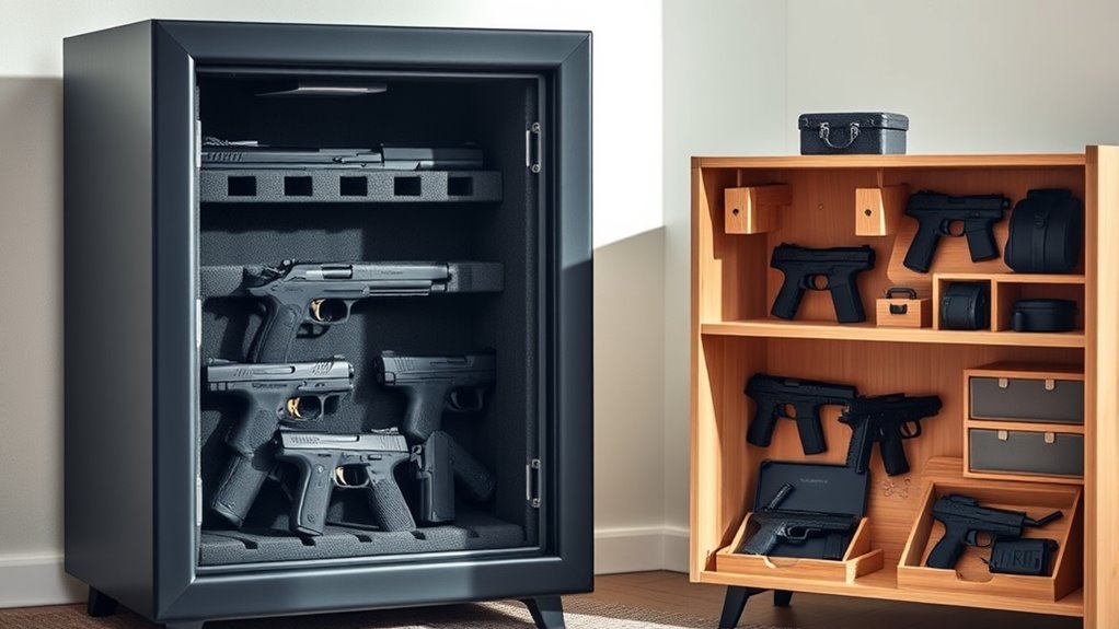 top pistol storage options