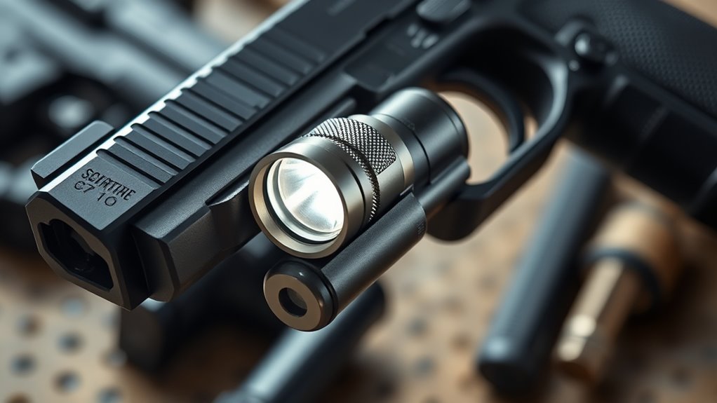 top pistol weapon lights