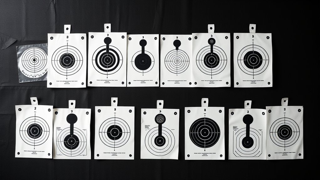 top pistol zero targets