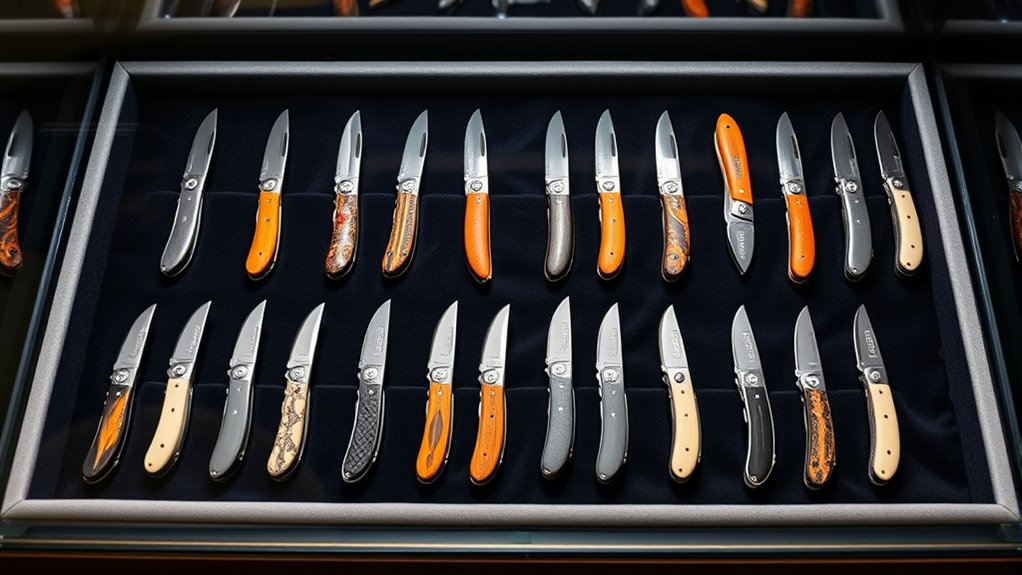 top pocket knife display cases