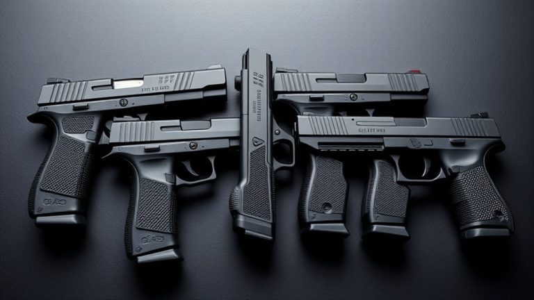 top police duty pistols