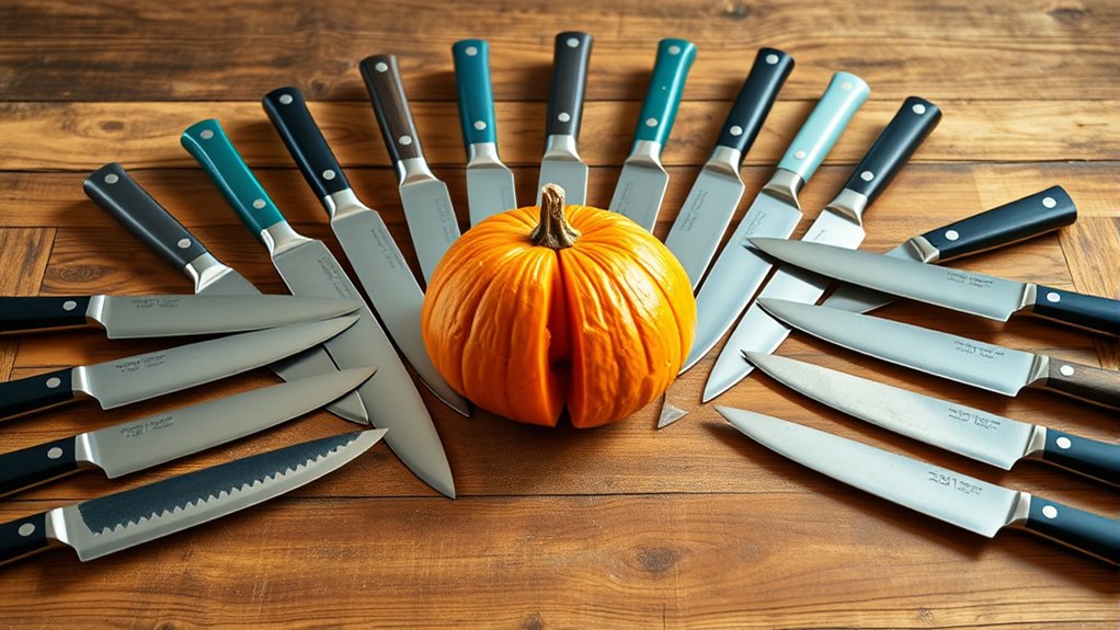top pumpkin cutting knives