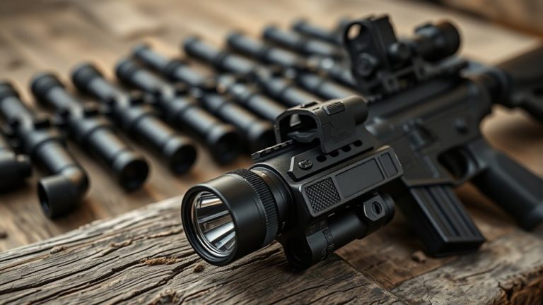 top rail mount lights