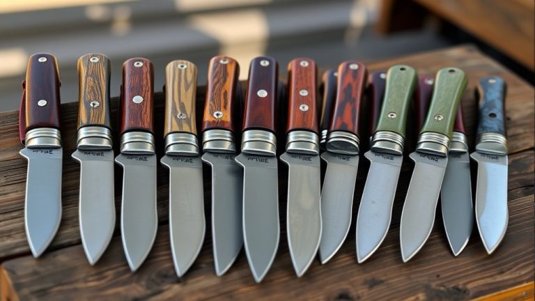 top railroad spike knife collection