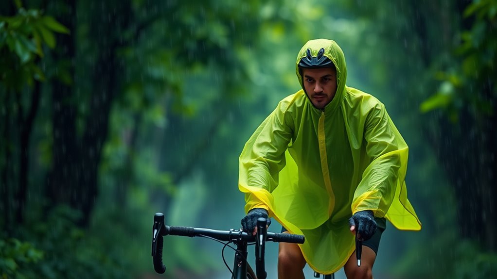 top rain ponchos for cyclists