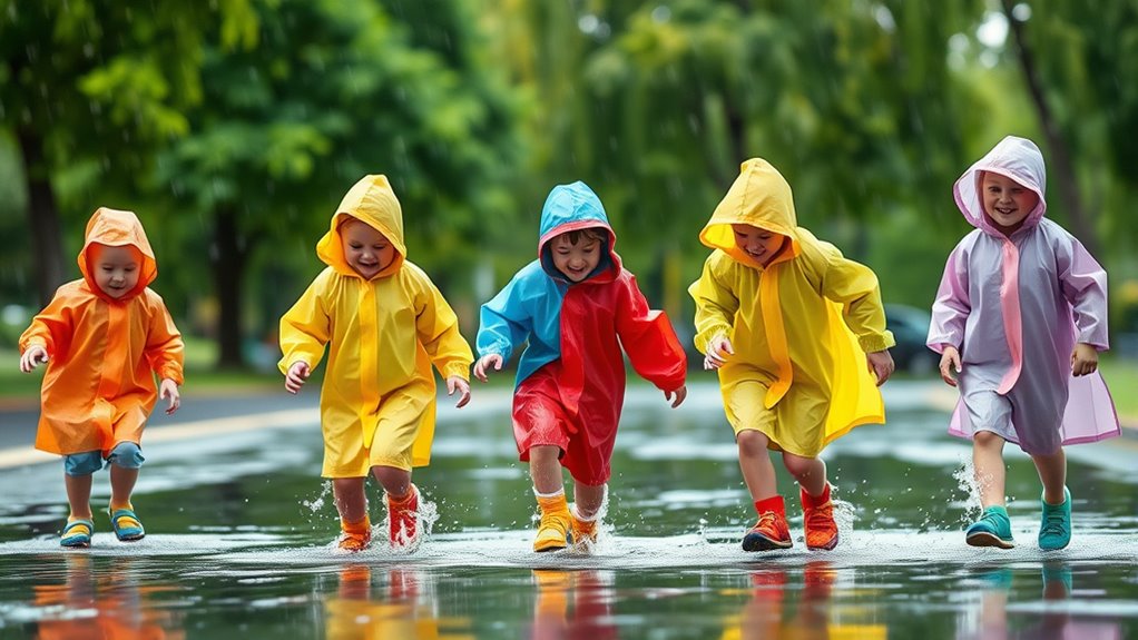 top rain ponchos for kids