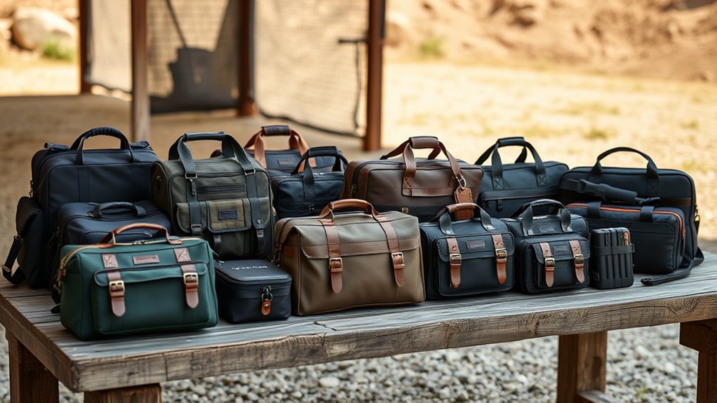 top rated pistol range bags
