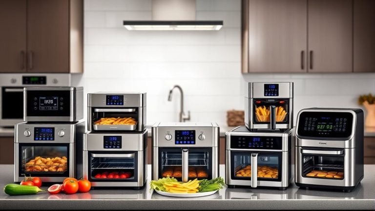 top rated toaster oven air fryers