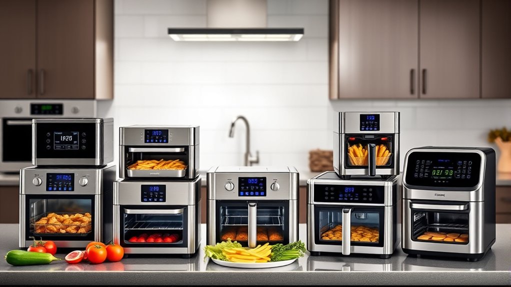 top rated toaster oven air fryers