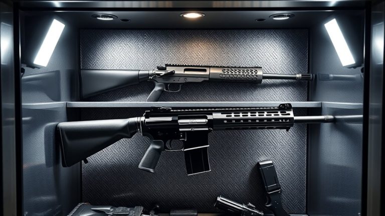 top rechargeable gun safe lights