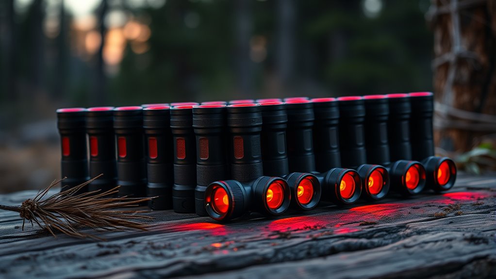 top red hunting lights