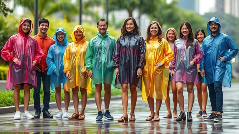 top reusable rain ponchos