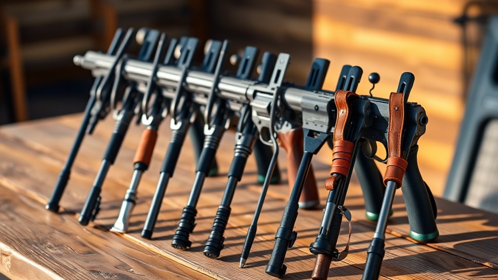 top revolver shooting sticks