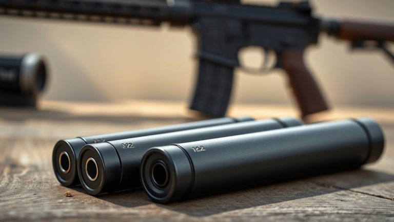 top rifle and pistol suppressors