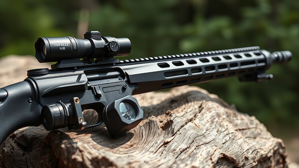 top rifle flashlight mounts