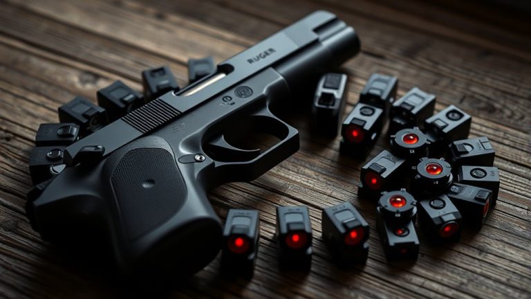 top ruger 57 red dots