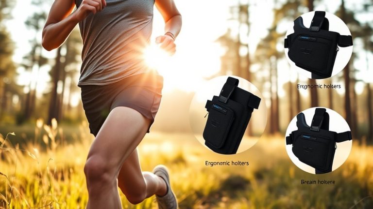 top running holster picks