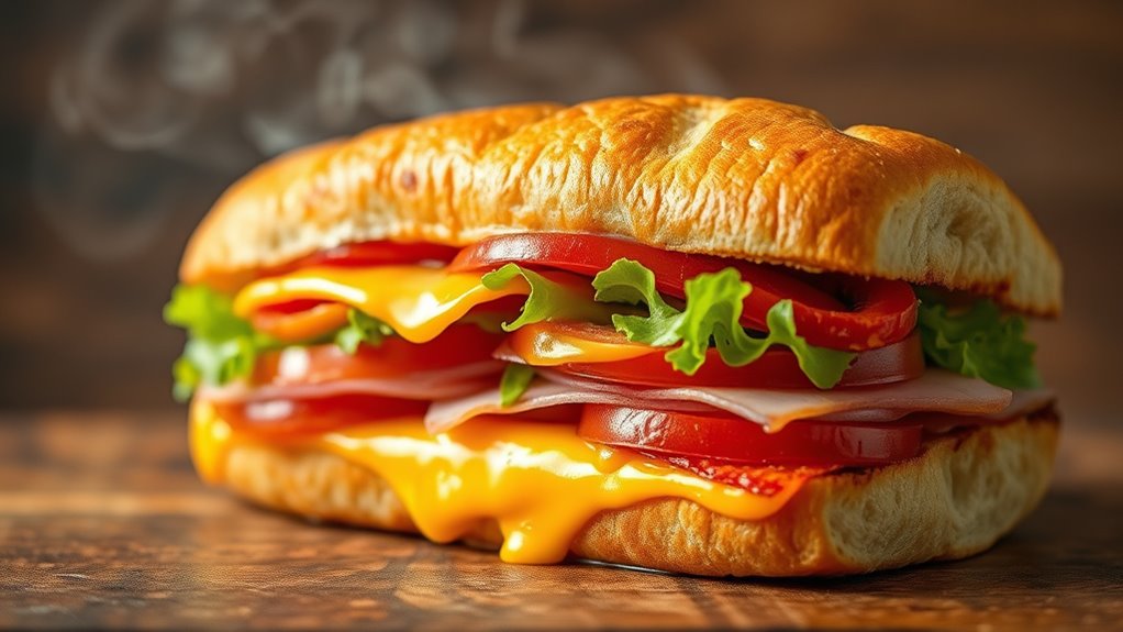 top satisfying toasted sub