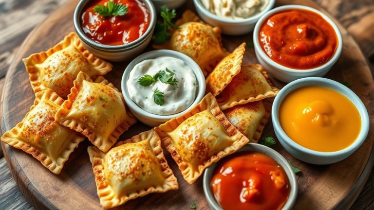 top sauces for toasted ravioli