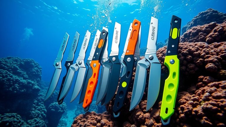 top scuba diving knives