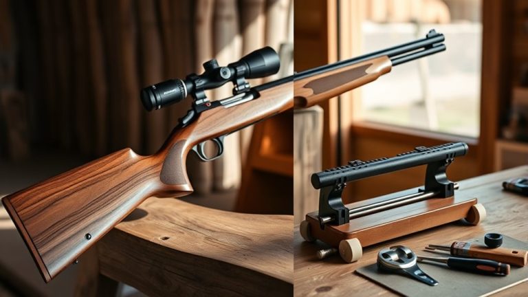 top shooting cleaning rests