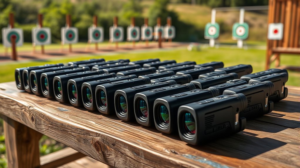 top shooting laser rangefinders