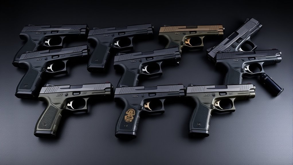 top sig 40 cal pistols