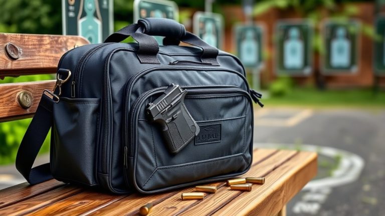 top single pistol range bags