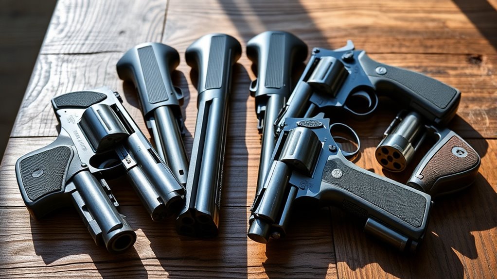top six large calibers