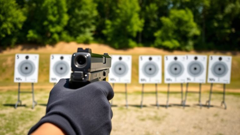 top six pistol shooting distances