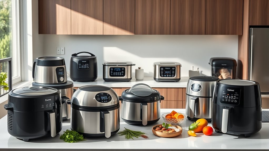 top slow cooker air fryer combos