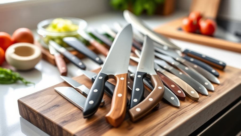 top small hand paring knives