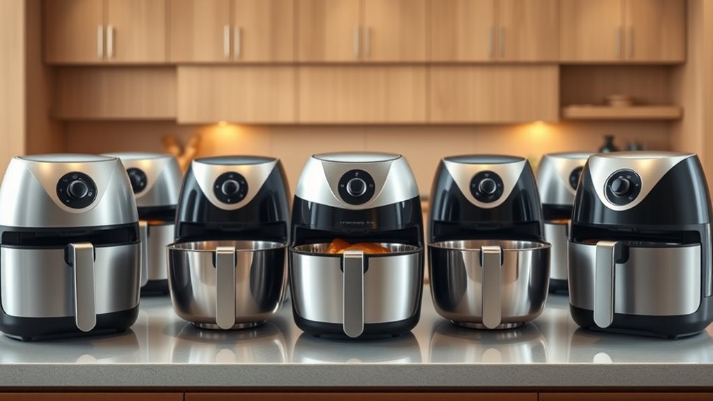 top stainless air fryers