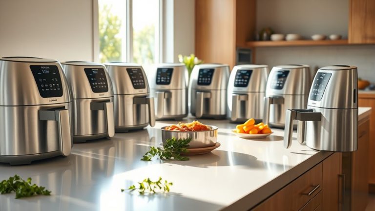 top stainless steel air fryers
