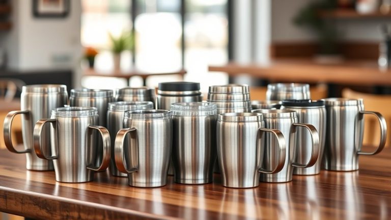 top stainless steel coffee mugs
