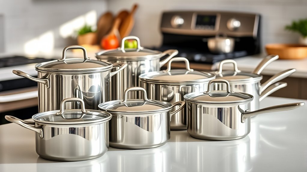 top stainless steel cookware sets