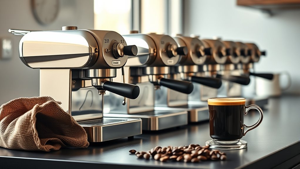 top stainless steel espresso makers